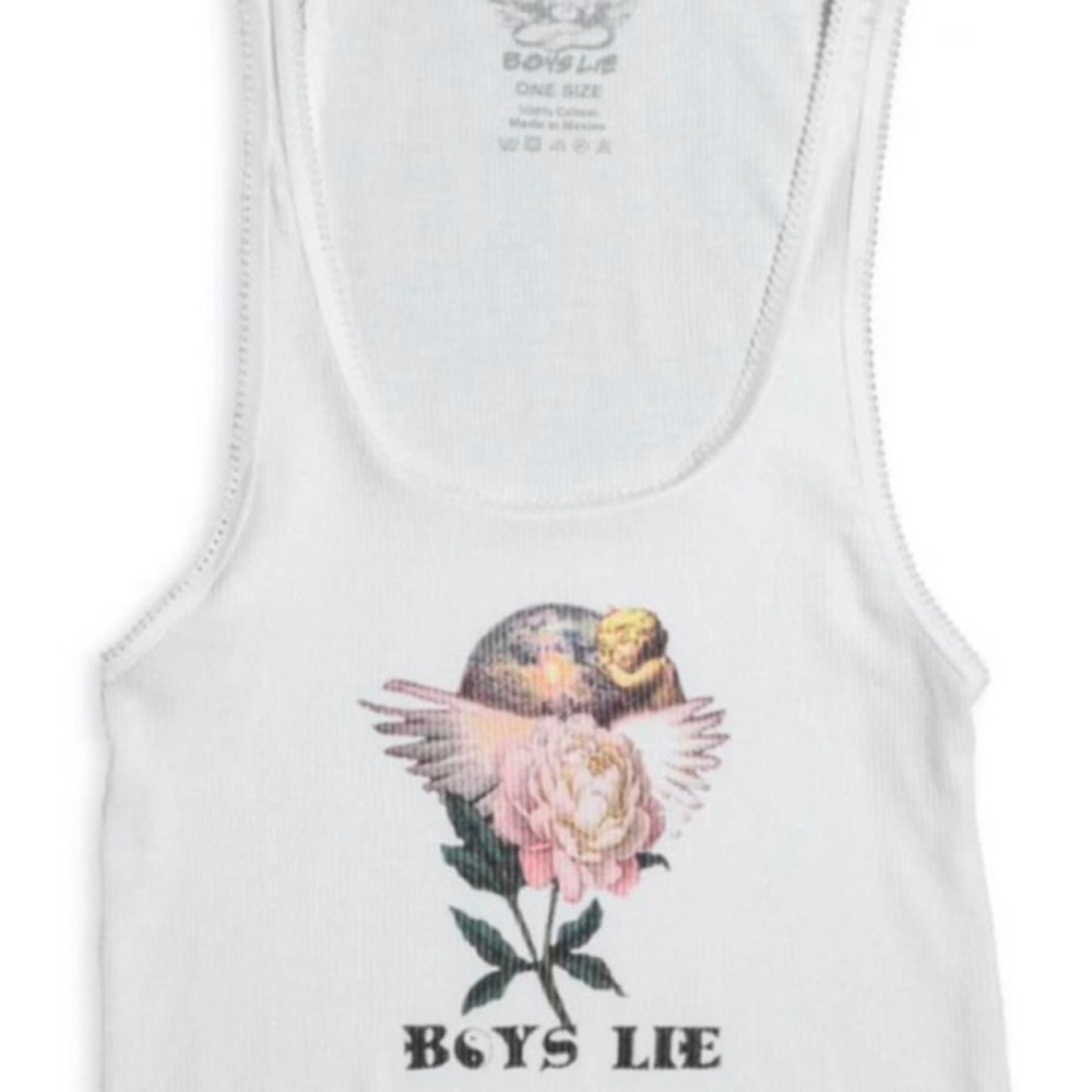 BOYS LIE crop tank top